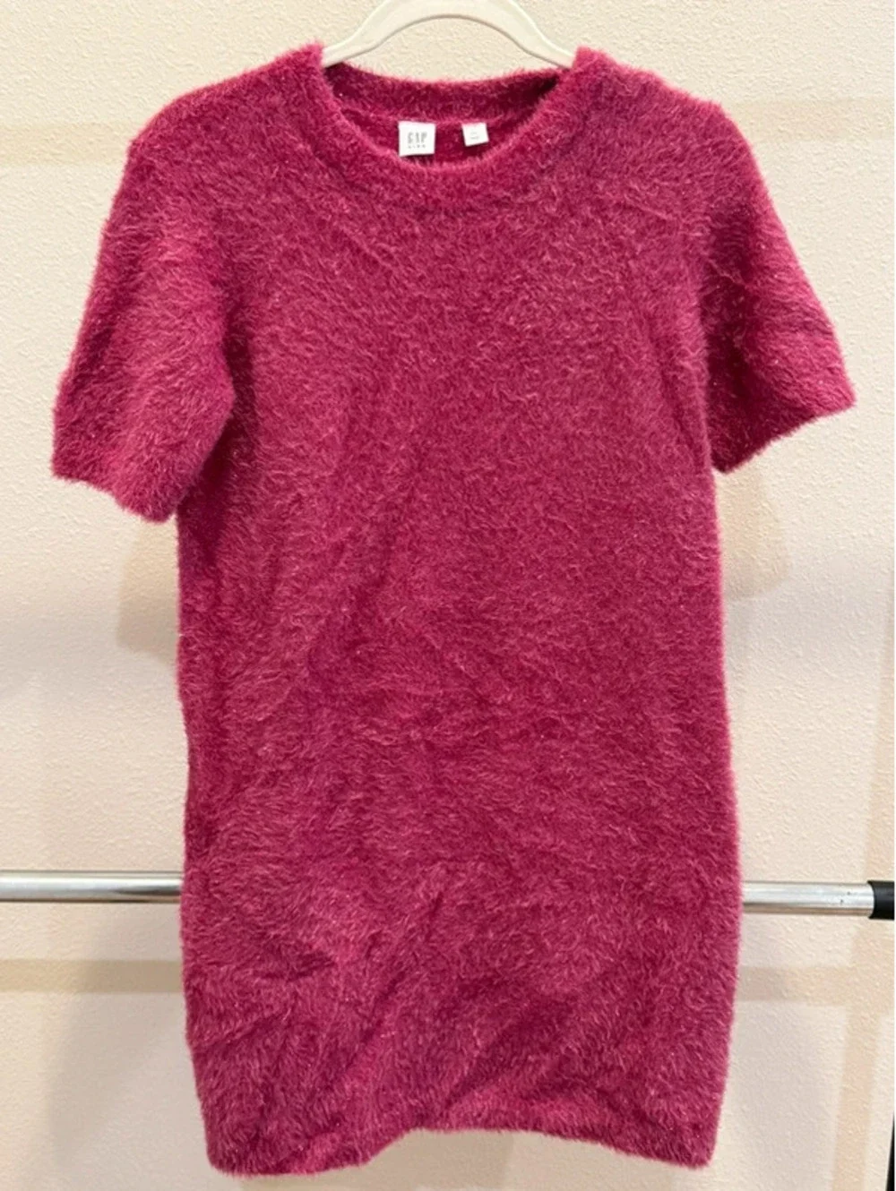 Gap Girls Fuzzy Sparkle Sweater Dress